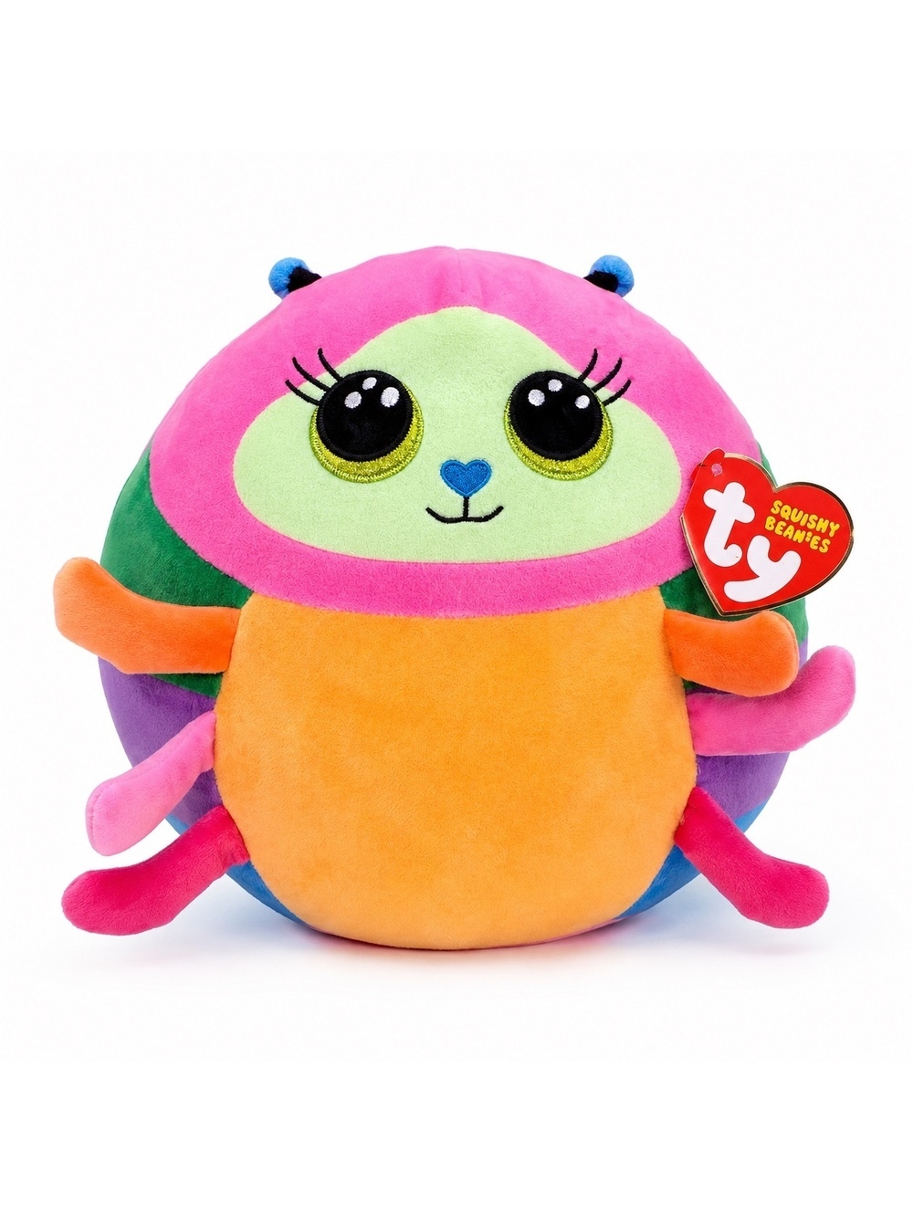 Ty Squishy Beanies Nessa Butterfly Plush BNWT Colorful Stuffed Animal Toy